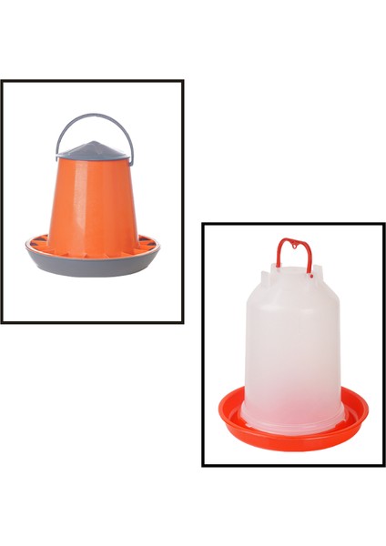 Tavuk Yemliği 3 Kg+Suluğu 5 Lt