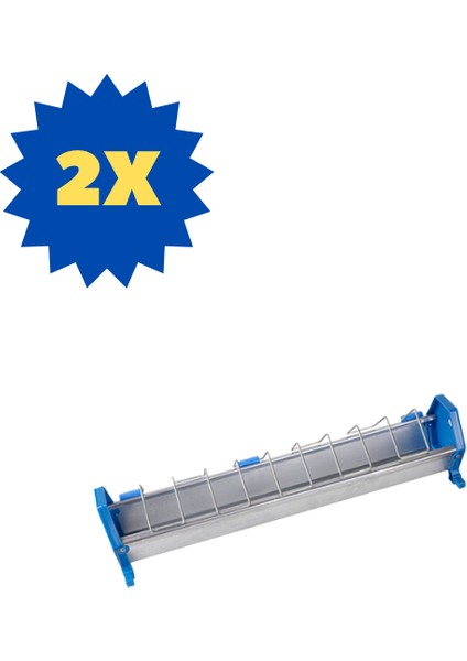 Güvercin Yemlik 50 cm Metal 2 Adet