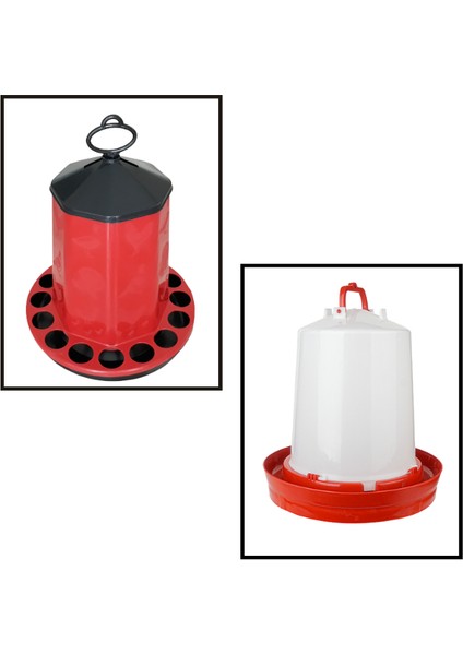Tavuk Yemliği 13-15 Kg+Suluğu 12 Lt