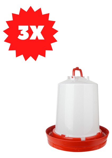 Tavuk Suluğu 12 Lt.alttan Dolum Askılı 3 Adet