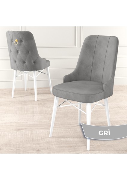 Concept Pare Serisi, Sandalye, 6 Adet Sandalye, Beyaz Gürgen Ayak fiyatları