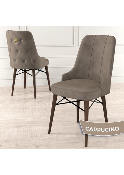 Concept Pare Serisi, Sandalye , 4 Adet Sandalye, Siyah Gürgen Ayak
