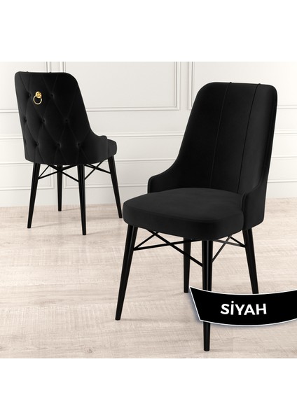 Concept Pare Serisi, 1.sınıf Babyface Kumaş Sandalye , Siyah Gürgen Ayak