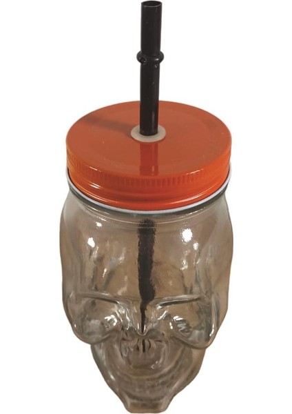 San Miguel Kuru Kafa Pipetli Kavanoz Bardak 450 ml Şeffaf fiyatları