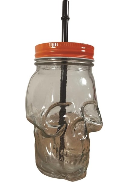 San Miguel Kuru Kafa Pipetli Kavanoz Bardak 450 ml Şeffaf modelleri