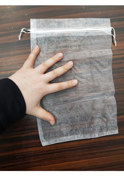 Şeffaf Tül Kese , 50 Adet (20X30 Cm) , Çeyiz , Dügün Havlu, Yasin, Hediyelik. Bohça Boy Tül Kese indirimleri