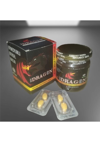 Red Dragon Unısexx Özel Yapım Atom Macunu 240 gr & 4 Lü Bitkisel Tablet