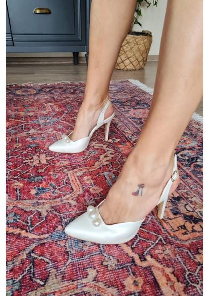 015 3 Top Kadın Incili Kadeh Topuk Abiye Gelin Ayakkabısı fiyatları