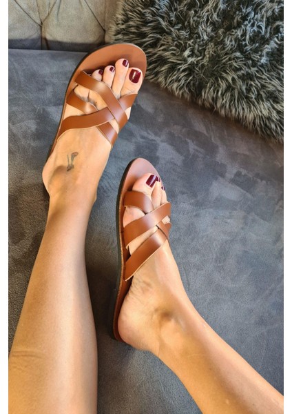 004 4305 Kadın Deri Bodrum Kadın Sandalet fiyatları