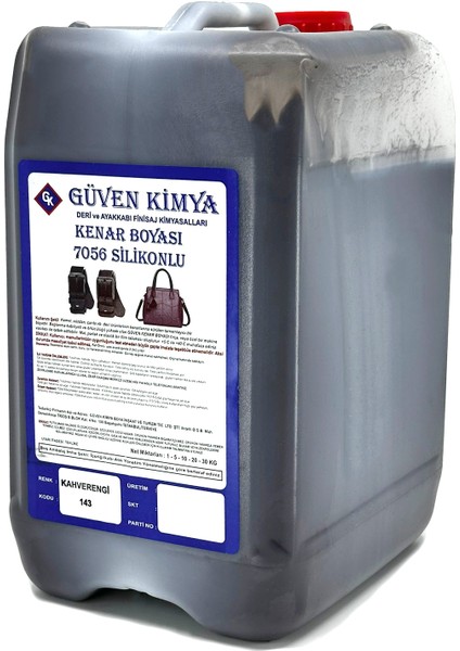 5lik Dolgu Astarlı Slikonlu Boya Kahverengi