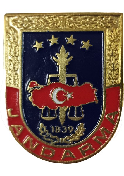 Jandarma Cüzdan Rozeti