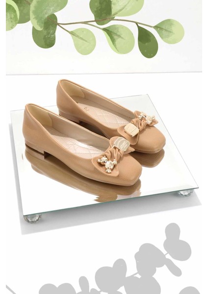 Camel Kadın Loafer Ayakkabı K01641121409