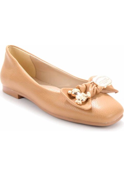 Camel Kadın Loafer Ayakkabı K01641121409