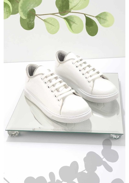 Beyaz Kadın Sneaker K01763131509