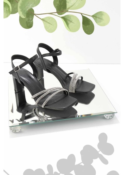 Siyah Kadın Abiye Ayakkabı K05215810109