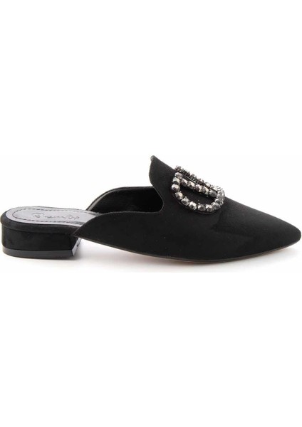 Siyah Süet Kadın Terlik K04237006002 fiyatları