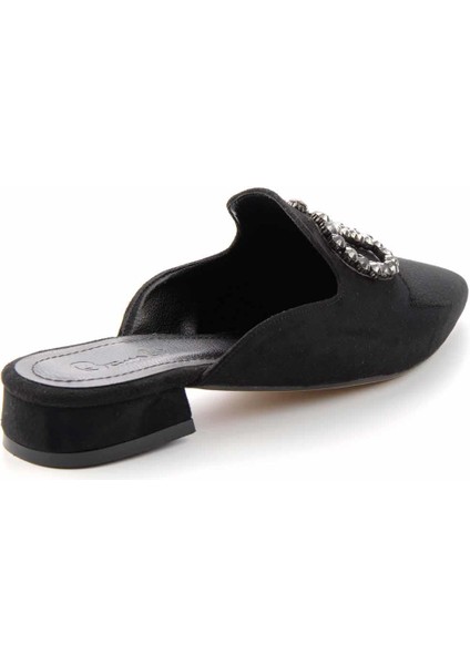 Siyah Süet Kadın Terlik K04237006002 fırsatları