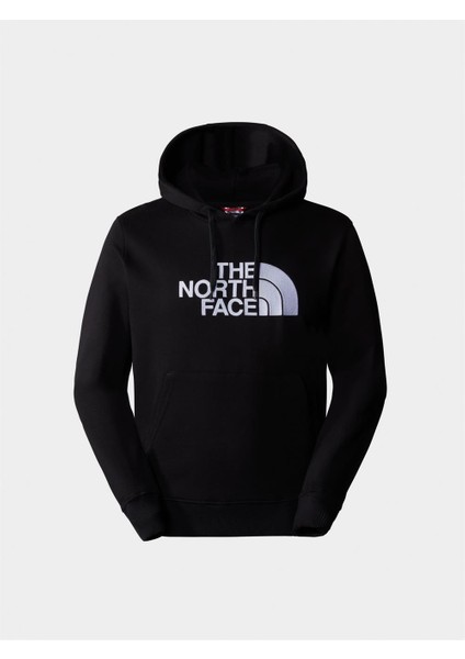 The North Face M Lıght Drew Peak Pullover Hoodıe-Eua7Zj Siyah Erkek Sweatshirt NF00A0TEJK31