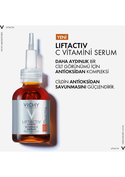 Liftactive Supreme %15 Saf C Vitamini Aydınlatıcı Antioksidan Serum 20 ml