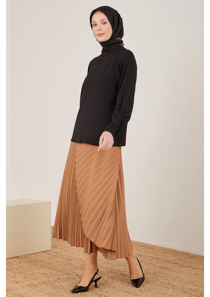 Kolu Büzgü Detaylı Bluz 23Y3230 Siyah