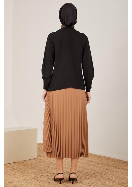 Kolu Büzgü Detaylı Bluz 23Y3230 Siyah indirimleri