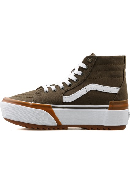 Ua Sk8 Hi Tapered Stacked Kadın Günlük Ayakkabı VN0005U2DOL1 Kahverengi