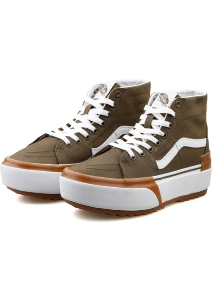 Ua Sk8 Hi Tapered Stacked Kadın Günlük Ayakkabı VN0005U2DOL1 Kahverengi