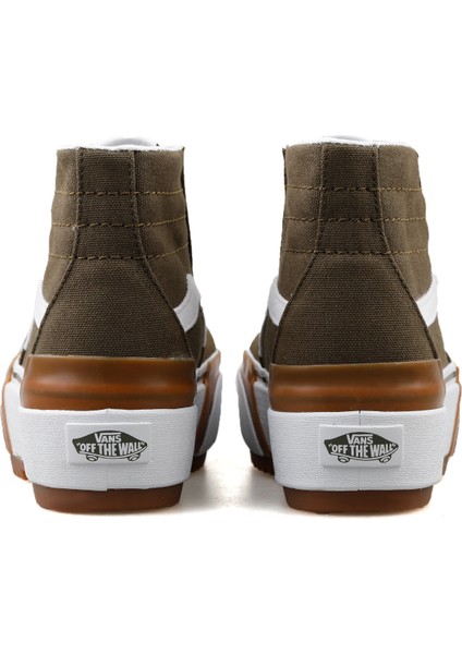 Ua Sk8 Hi Tapered Stacked Kadın Günlük Ayakkabı VN0005U2DOL1 Kahverengi