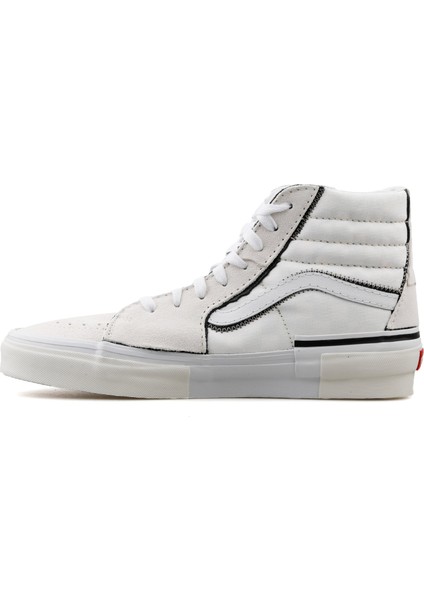 Sk8 Hi Reconstruct Unisex Çift Katmanlı Soyulabilen Süet Günlük Ayakkabı VN0005UKQJM1 Beyaz fiyatları