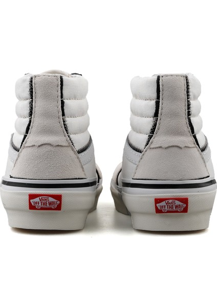 Sk8 Hi Reconstruct Unisex Çift Katmanlı Soyulabilen Süet Günlük Ayakkabı VN0005UKQJM1 Beyaz fırsatları