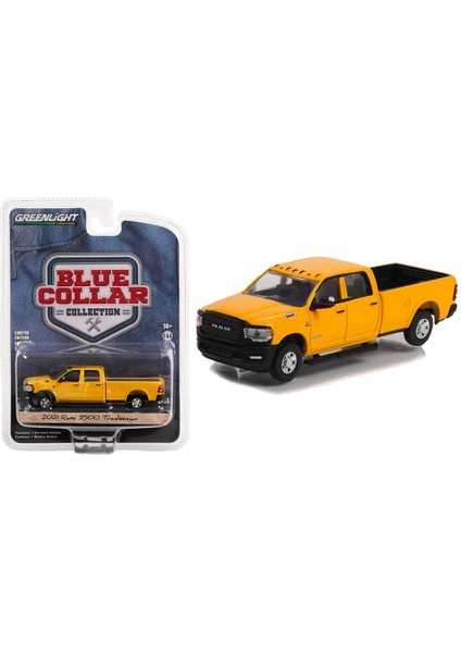 Blue Collar 2021 Ram 3500 Tradesma 1:64 Model Araba