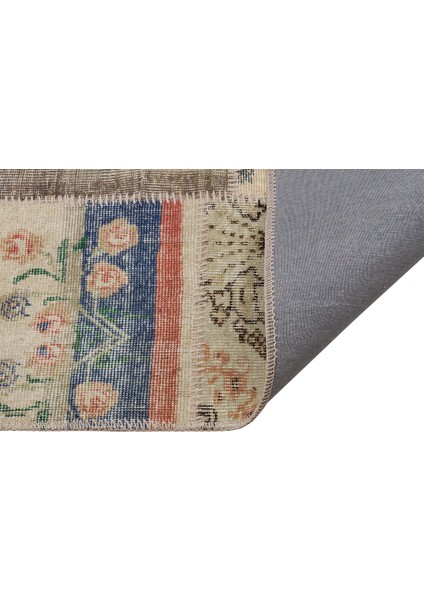 Harika El Dokuma Eskitme Özel Patchwork Halı 160 x 230 6285 fiyatları
