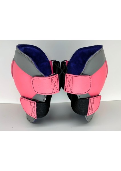 Safety Motosiklet Koruyucu Dizlik, Doğal Deriden, El Yapımı, Pembe-Gri fırsatları