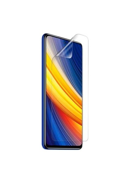 ECR MOBILE Xiaomi Poco X5 Pro Gerçek Kırılmayan Ekran Koruyucu Film Hd-Şeffaf