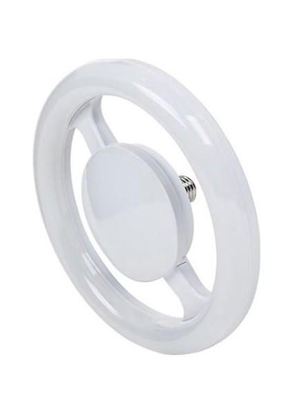 LED Simit Ampul Beyaz Işıklı 28W Motor ve Floresan Dahil Komple Birleşik Set