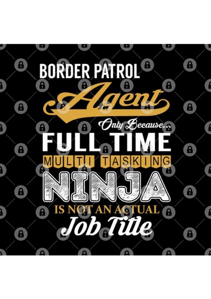 Border Patrol Agent Multi Tasking Nınja Kupa