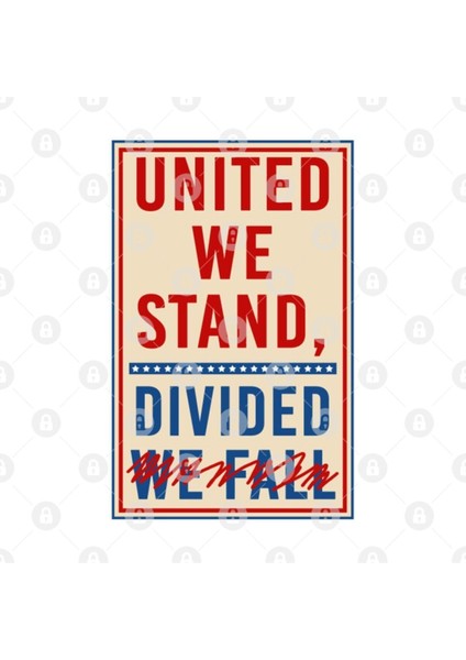 United We Stand Divided We Fall Stephen Colbert Kupa