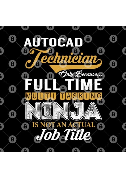 Autocad Technician Multi Tasking Nınja Kupa