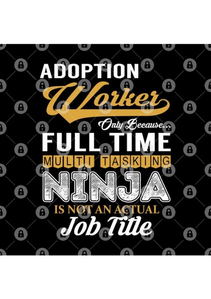 Adoption Worker Multi Tasking Nınja Kupa