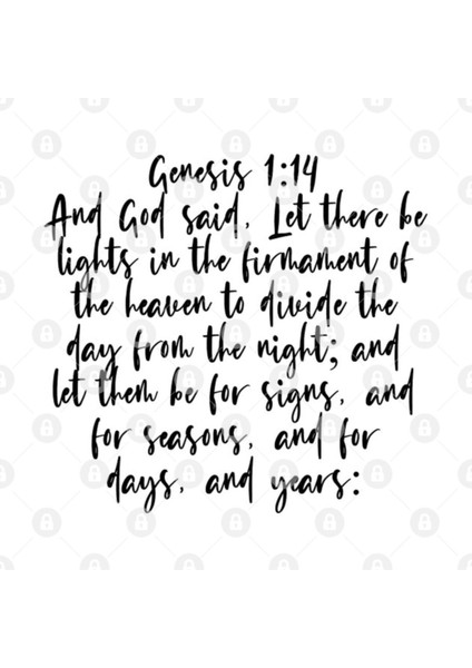 Genesis 1:14 Kupa