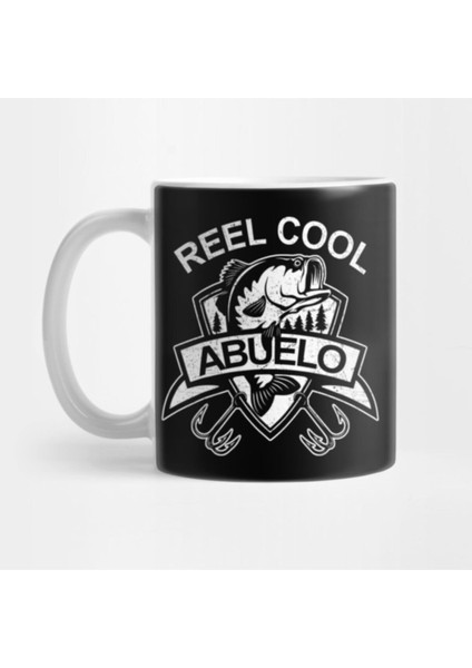 Funny Men Fishing Reel Cool Abuelo Fishing Father's Day Kupa
