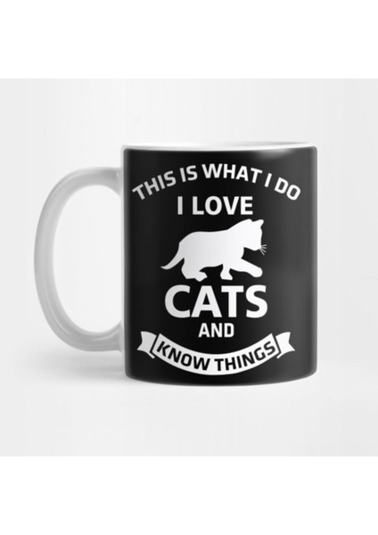 Cat Knowledge Pet Animal Kitten Kitty Funny Saying Kupa
