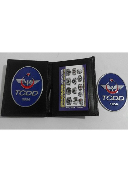 Makinist Tcdd Demiryolları Cüzdanı Ve,+1 Rozet Al.kurum Adresıne Gonderılır.10