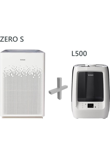 Zero S Hava Temizleyici ve L500 Hava Nemlendirici Paketi