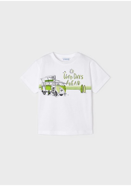 Erkek Çocuk Şortlu 3 Parça Set Yeşil