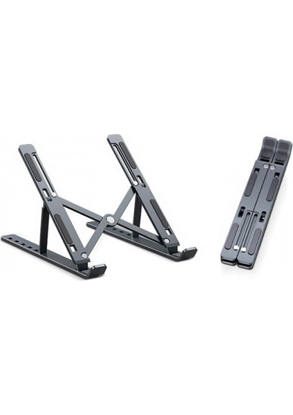 Alüminyum Ayarlı Laptop Yükseltici / Tutucu Stand (Taşıma Kılıfı )
