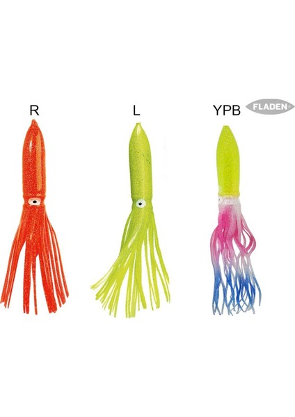 Dev Silikon Kalamar Fosforlu 30 cm Ypb