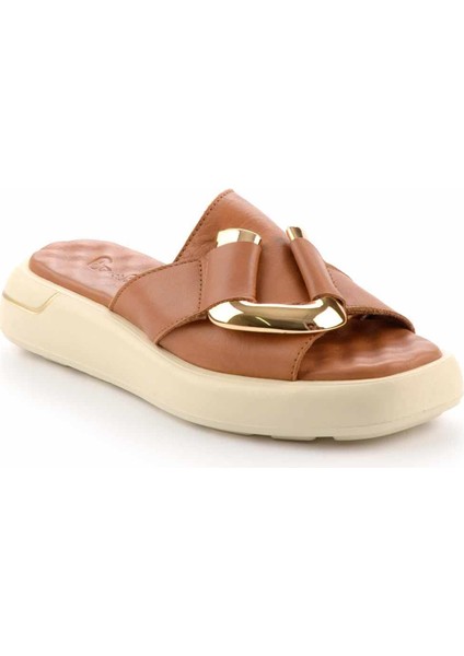 Taba Deri Kadın Terlik Günlük Kullanım İçin Şık ve Rahat Tasarım fırsatları