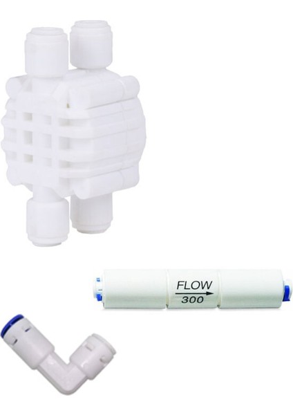 Su Arıtma Cihazı Yenileme Kit Takımı Shutoff - Flow-Quıck Check Valf