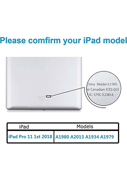 Ipad Pro 11 1 Nesil 2018 A1980 A2013 A1934 A1979 Dokunmatik Touch Ön Cam